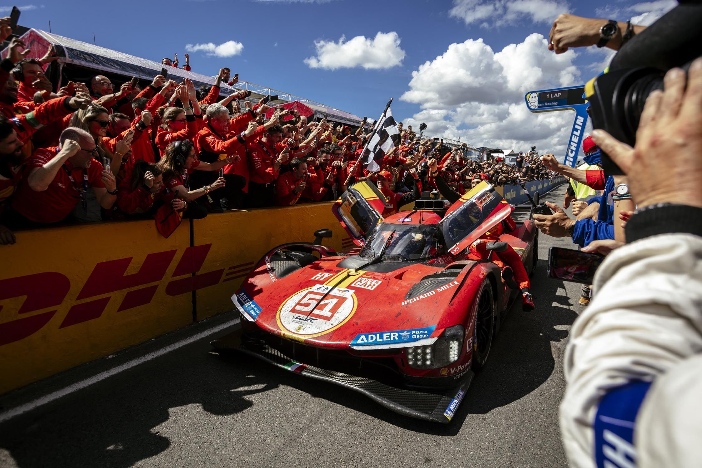 Ferrari remporte l'édition du centenaire des 24 Heures du Mans